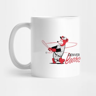 Defunct Denver Bears Baseball Mug